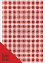 Bügelpailletten 3mm in Hologramm Rot 1568 Stück